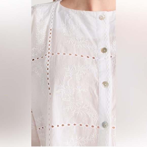 Elegant White Blouse for Women - Picture 8 of 9